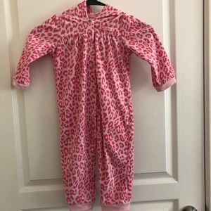 Pink Cheetah/Leopard Onesie